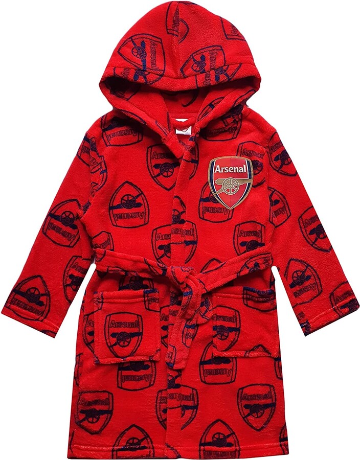 One Stop Kids Arsenal Dressing Gown for Men ShopStyle Robes