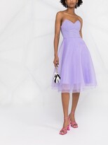 Thumbnail for your product : Elisabetta Franchi Sweetheart-Neck Tulle Gown