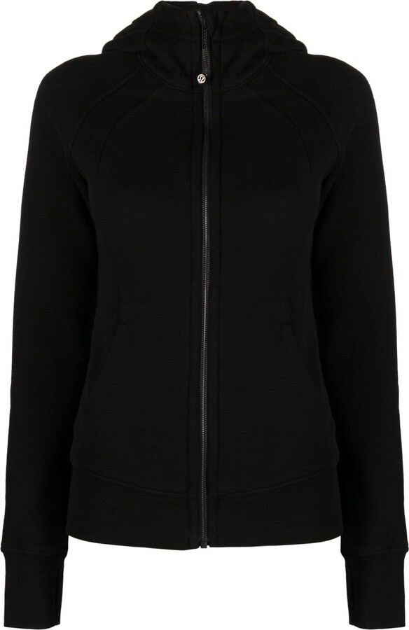 Lululemon Black Scuba ZipUp Hoodie ShopStyle