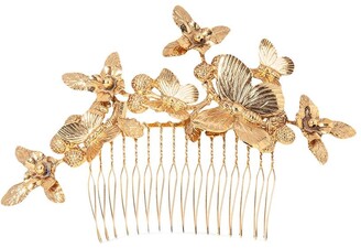 Jennifer Behr Farrah gold-plated comb