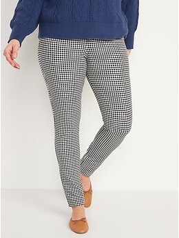 Old Navy High-Waisted Houndstooth Pixie Skinny Pants for Women - ShopStyle