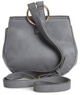 Thumbnail for your product : Emperia Tassel Faux Leather Crossbody Saddle Bag