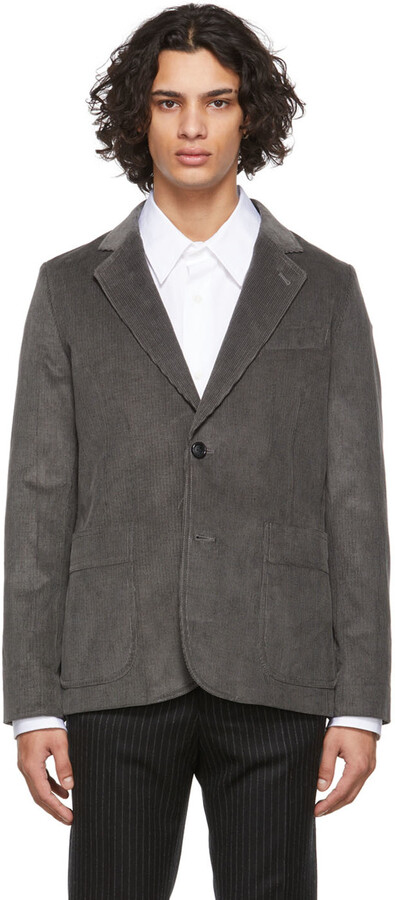 grey cord jacket
