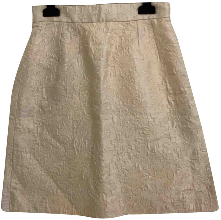 Dolce & Gabbana Beige Cotton Skirts