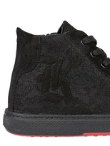 Thumbnail for your product : 20mm Lace & Leather High Top Sneakers
