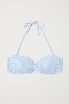 Thumbnail for your product : H&M Padded bandeau bikini top
