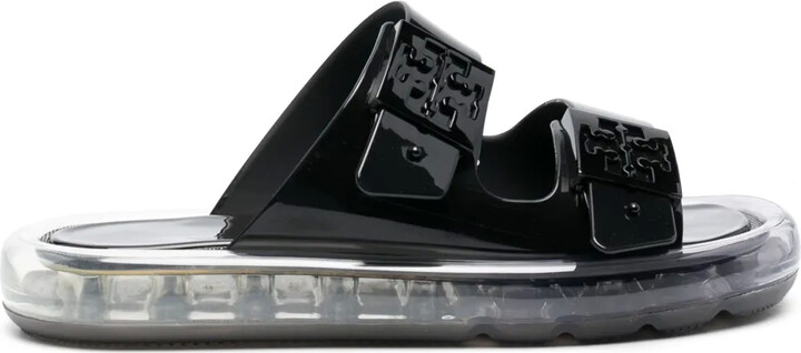 Tory Burch Bubble Jelly buckled slides