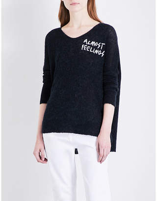 Wildfox Couture Almost Feelings knitted jumper