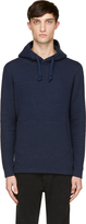Thumbnail for your product : White Mountaineering Navy Hooded Sweatshirt