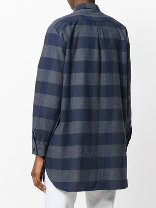 Woolrich oversized checked shirt