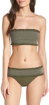 Thumbnail for your product : Chelsea28 Smocked Hipster Bikini Bottoms
