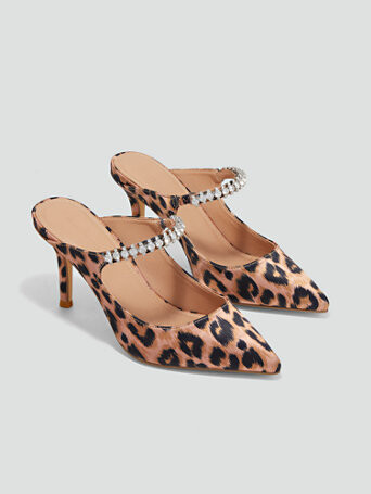leopard print shoes wide width