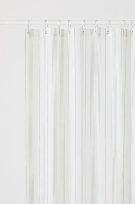 H&M Striped shower curtain