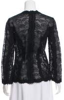 Thumbnail for your product : Andrew Gn Lace Long Sleeve Top