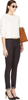 Thumbnail for your product : Nudie Jeans Blue Skinny Lin Jeans