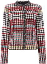 Thumbnail for your product : Oui Multi check jacket