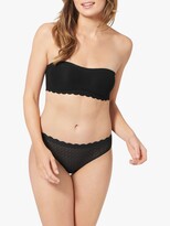 Thumbnail for your product : Sloggi Zero Feel Lace Bandeau Crop Top, Black
