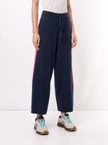 Thumbnail for your product : Onefifteen Stripe Side Wide Leg Trousers