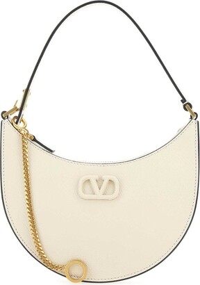 Valentino VLogo Signature Zip-Up Small Shoulder Bag - ShopStyle