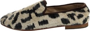 Artemis Design Co. Velvet Printed Loafers