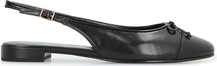 Tory Burch Leather Slingback Pumps