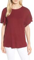 Thumbnail for your product : Nic+Zoe Road Trip Ruffle Sleeve Tee