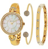 Thumbnail for your product : So&Co Women's Madison Crystal Bangle Watch Set