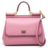 Thumbnail for your product : Dolce & Gabbana Sicily Textured Leather Top-Handle Satchel