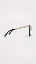 Thumbnail for your product : Moschino Chain Cat Eye Sunglasses