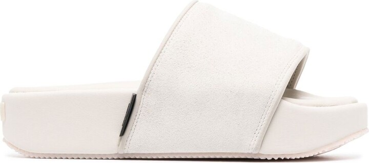 Y-3 Leather Slides