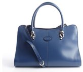 Thumbnail for your product : Tod's indigo leather medium 'Sella' convertible bag
