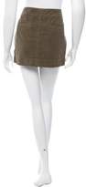 Thumbnail for your product : Nili Lotan Frayed Mini Skirt