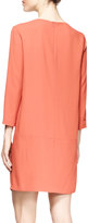 Thumbnail for your product : The Row Marinas Long-Sleeve Pocket Dress
