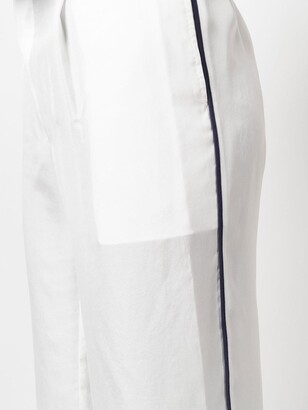 Jejia Contrasting-Trim Detail Trousers