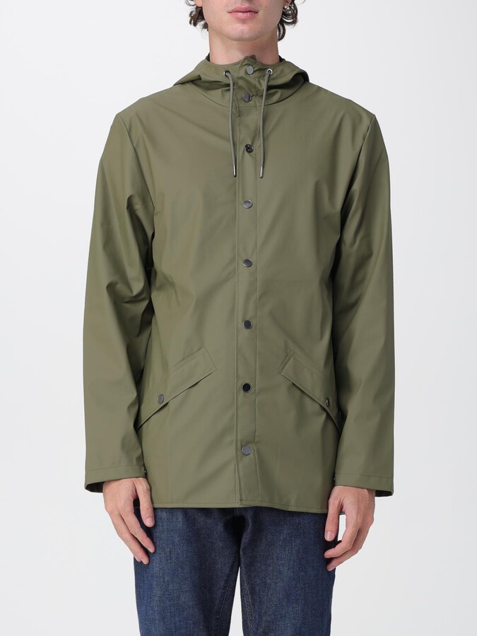 Rains Jacket Men color Military