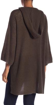 Halogen Cashmere Hooded Poncho