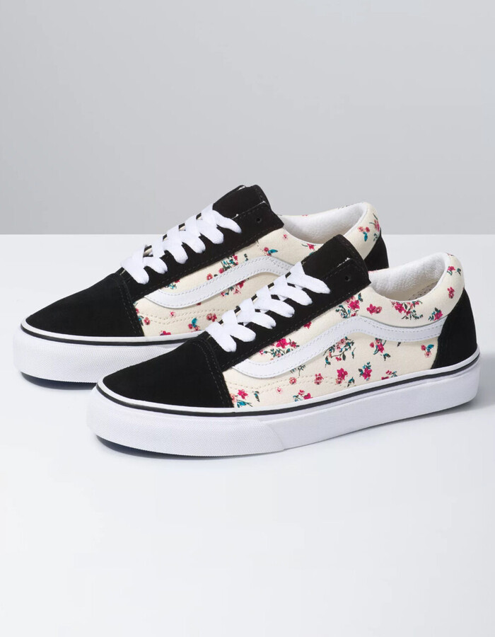 Vans Ditsy Floral Old Skool Womens Shoes - ShopStyle