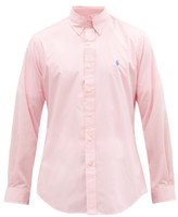 Thumbnail for your product : Polo Ralph Lauren Logo-embroidered Cotton-poplin Shirt - Pink