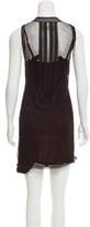 Thumbnail for your product : Candela Embroidered Mesh Dress