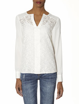 Thumbnail for your product : The Limited Outback Red® Lace Front Layering Blouse