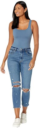 Abercrombie & Fitch Curve Love High Rise Mom Jeans