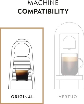 Nespresso Capsules OriginalLine, Tokyo Vivalto Lungo, Medium Roast Coffee, 50-Count Coffee Pods