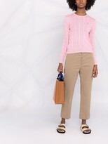 Thumbnail for your product : Polo Ralph Lauren Polo Pony cable-knit cotton jumper