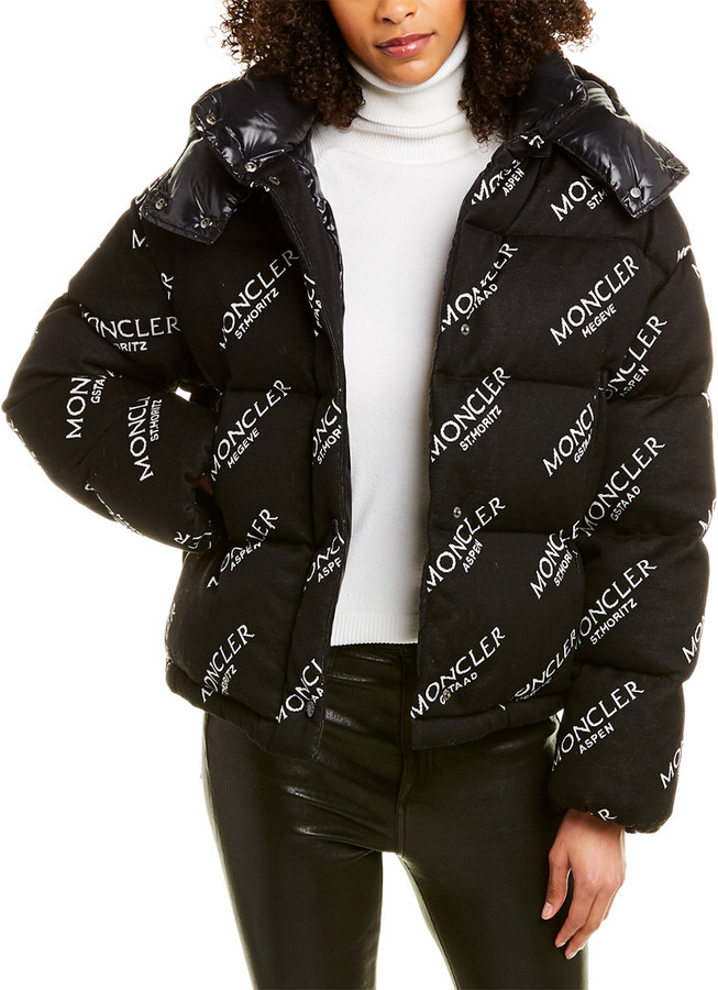 Moncler caille logo puffer jacket Clearance