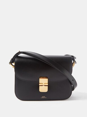 A.P.C. Grace Small Smooth-leather Shoulder Bag