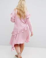 Thumbnail for your product : Alice & You Long Sleeve Shift Dress With Ruffle Layers