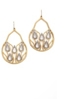 Thumbnail for your product : Alexis Bittar Aigrette Open Tear Crystal Earrings