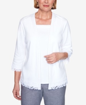 alfred dunner plus size tops