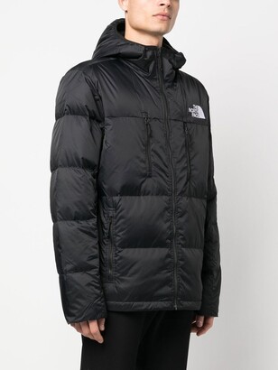 The North Face Himalayan logo-embroidered puffer jacket