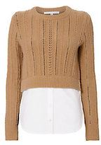 Thumbnail for your product : Veronica Beard Carli Combo Sweater